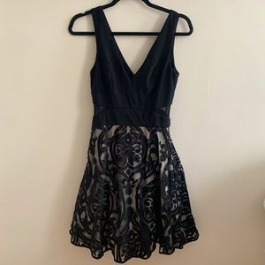 Black party dress